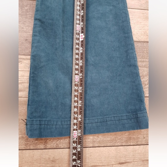 Urban Outfitters Rue Corduroy Jumpsuit XS UK 6 Blue Zip Up Boilersuit BNWT - Picture 9 of 13